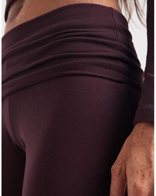 Cotton On White Dreamy Sofy Roll Waist Trouser