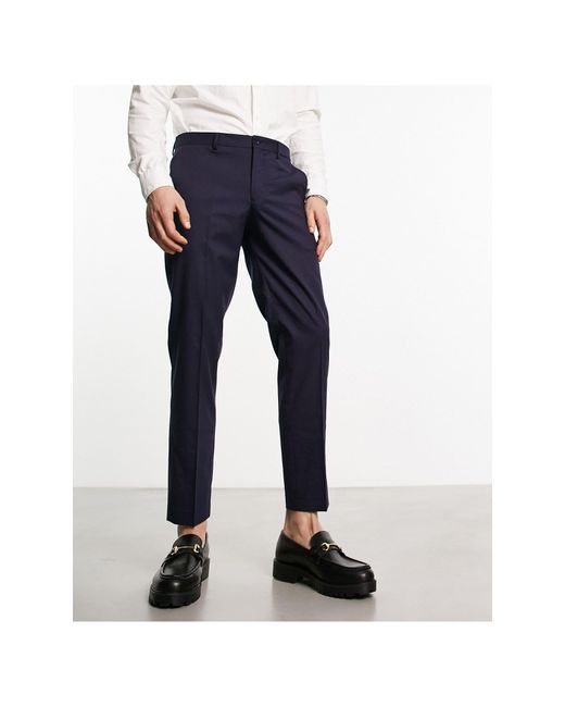 Pantaloni alla caviglia eleganti da Uomo di SELECTED in Blu | Lyst