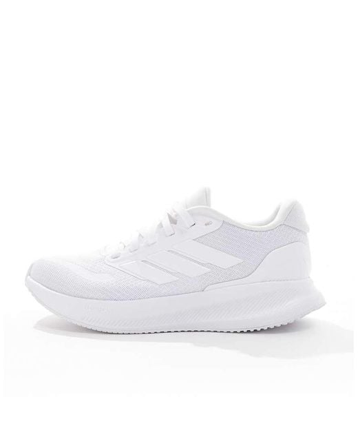 Adidas Originals White Adidas Running Runfalcon Trainers