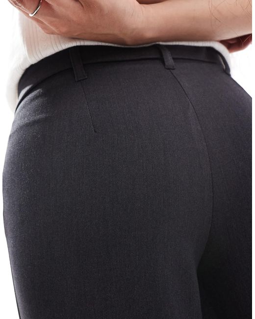 Bershka Blue Petite Tailored Trouser