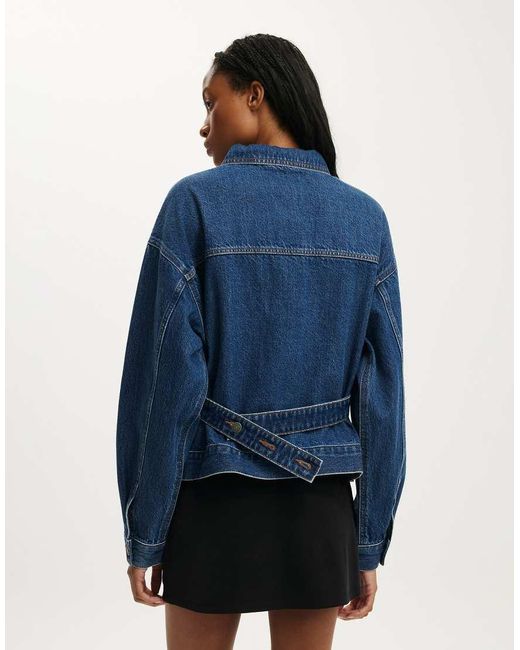 Cotton On Blue Original Denim Jacket
