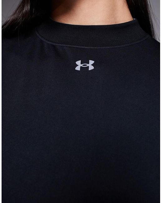 Under Armour Blue Vanish Seamless Long Sleeve Crop Top