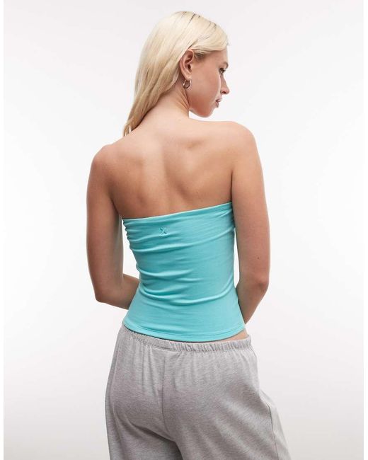Collusion White Double Layer Bandeau Top