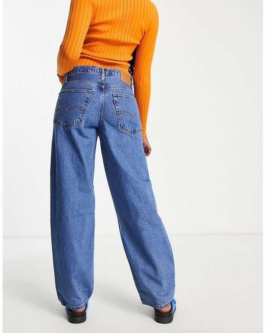 Levi's Blue baggy Dad Jean