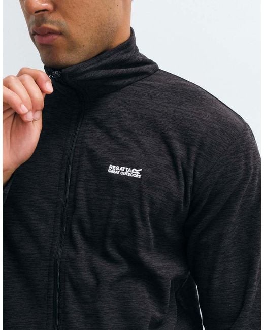 Regatta Blue Harrow Full Zip Fleece for men