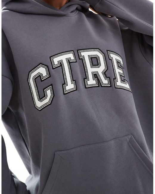 The Couture Club Gray Varisty Hoodie