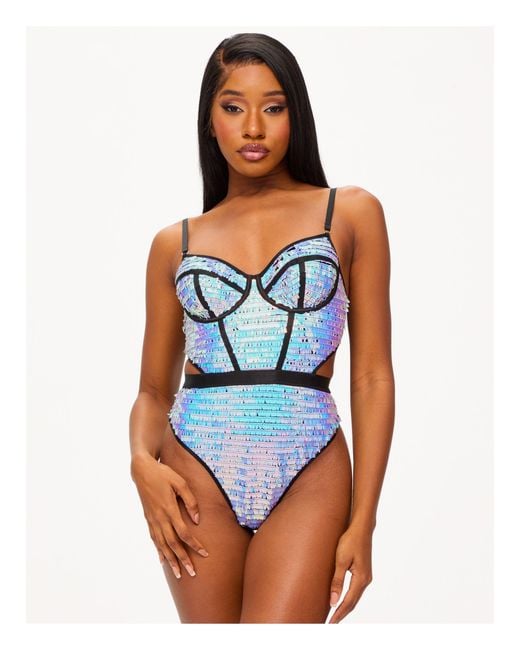 Ann Summers Blue Hold Me Tight Festival Body