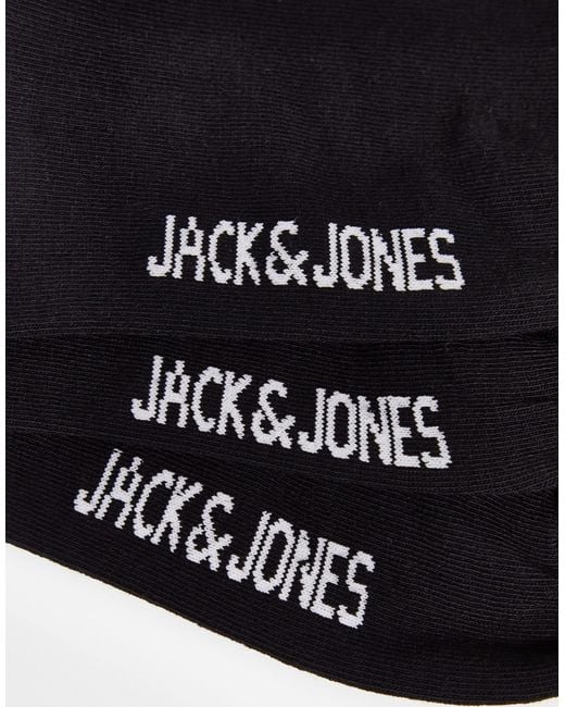Jack & Jones White Sneaker Socks 5 Pack for men