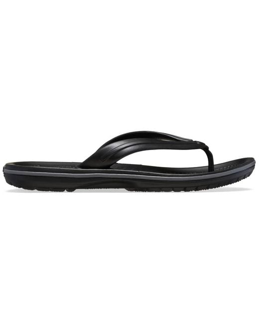 CROCSTM Black Crocband Flip