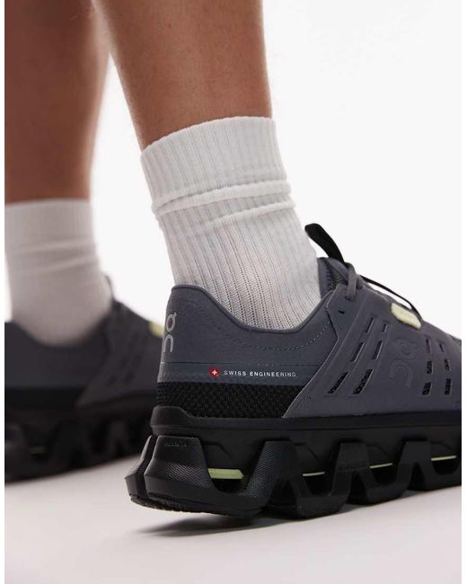 On Shoes Black Cloudswift Amp Running Trainers for men