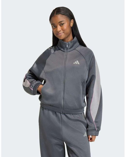 Adidas Originals Gray Stadium Tracktop