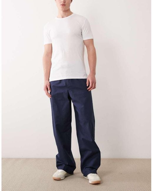 Polo Ralph Lauren Blue 3 Pack Lounge T-shirts for men