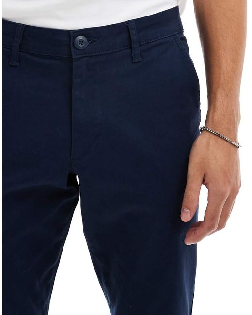 ASOS Blue Slim Chinos for men