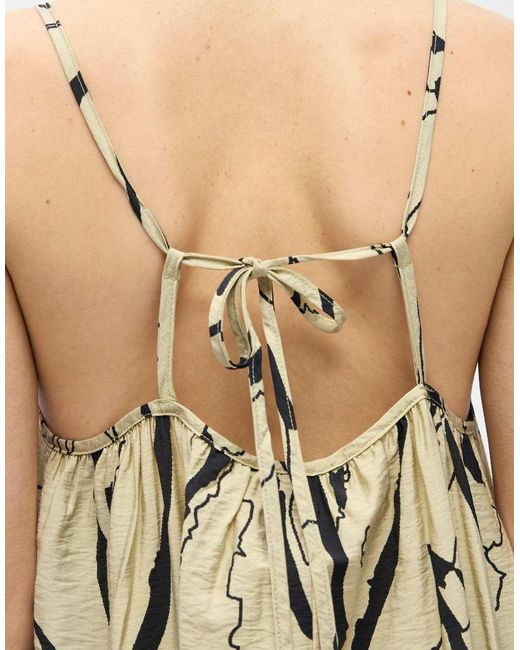 Object Metallic Maxi Dress