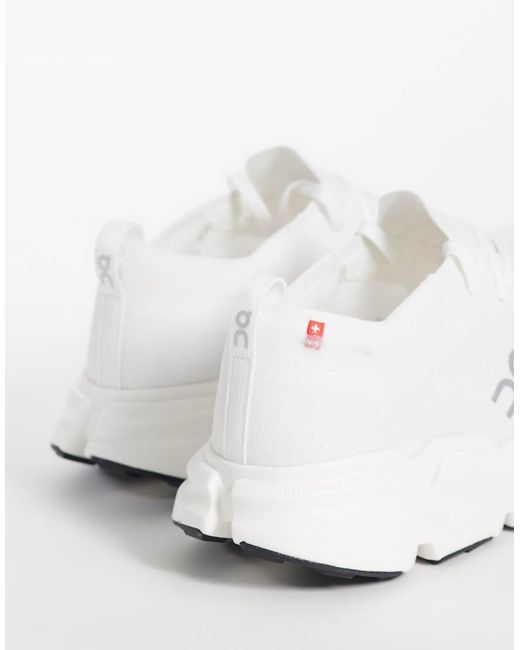 On Shoes White Cloudsoma Performance Outdoor Trainers for men