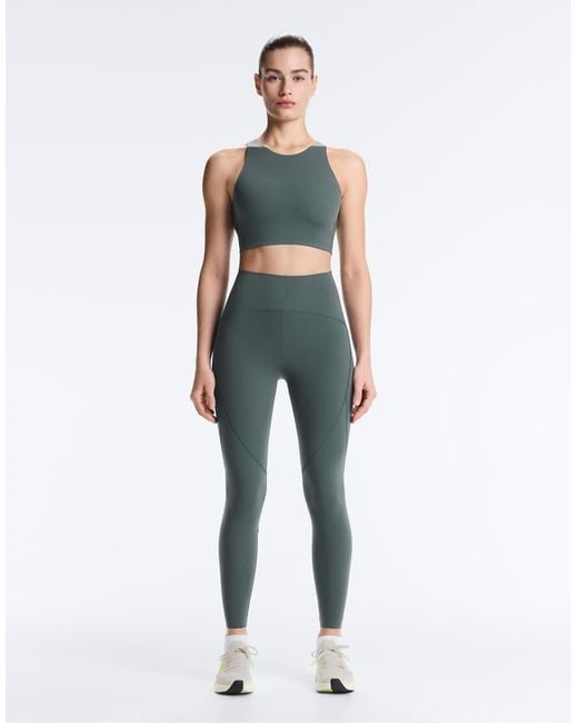 Oysho Green Light Touch Medium-support Sports Bra