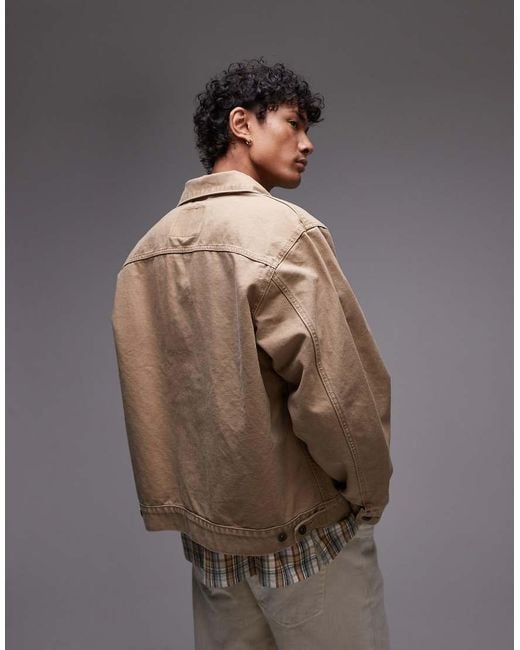 Levi's Gray Workwear Capsule Sunrise Trucker Jacket for men