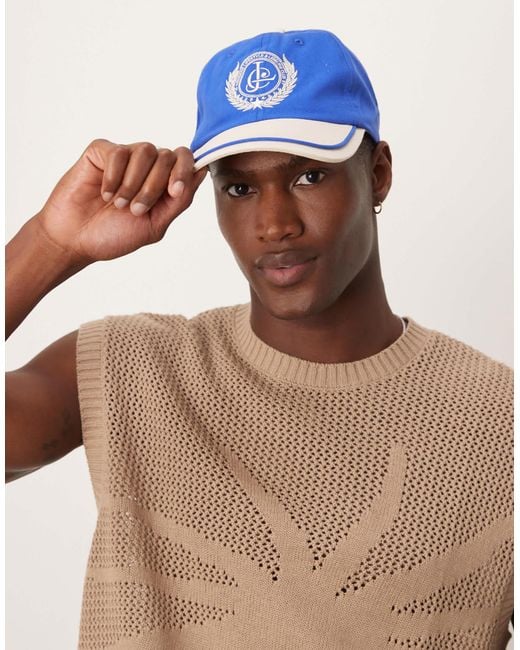 ASOS Brown Members Graphic Cap for men
