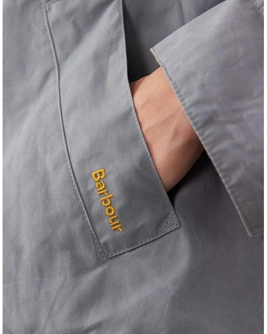 Barbour Gray Re-Engineered Catlin Jacket
