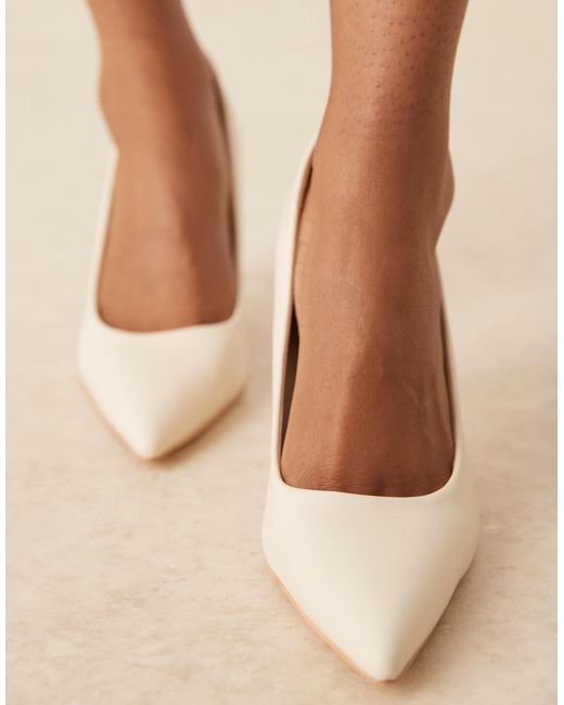 Glamorous Natural – spitze pumps