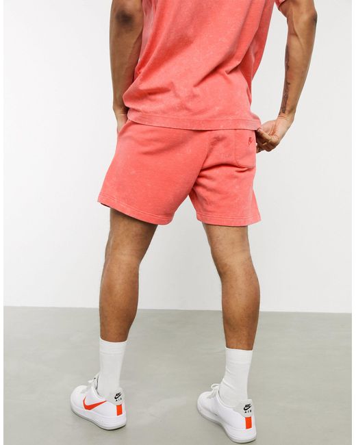Nike Cotton Just Do It Washed Shorts in 