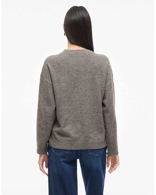 Vila Blue – oversize-strickpullover