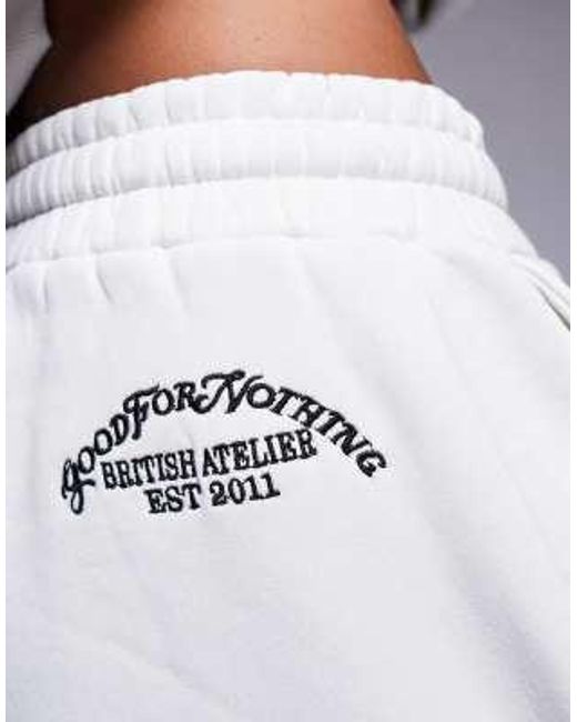 Good For Nothing Blue Co-ord Seam Detail joggers