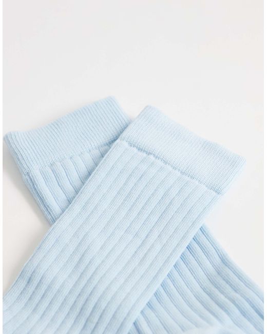 ASOS Blue Super Soft Ankle Socks