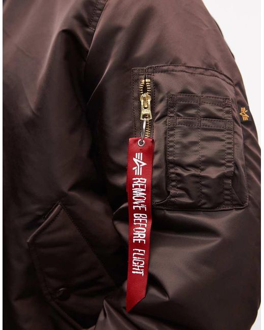 Alpha Industries Brown Bomber Jacket