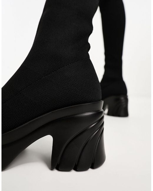 Pimkie Black – overknee-stiefel