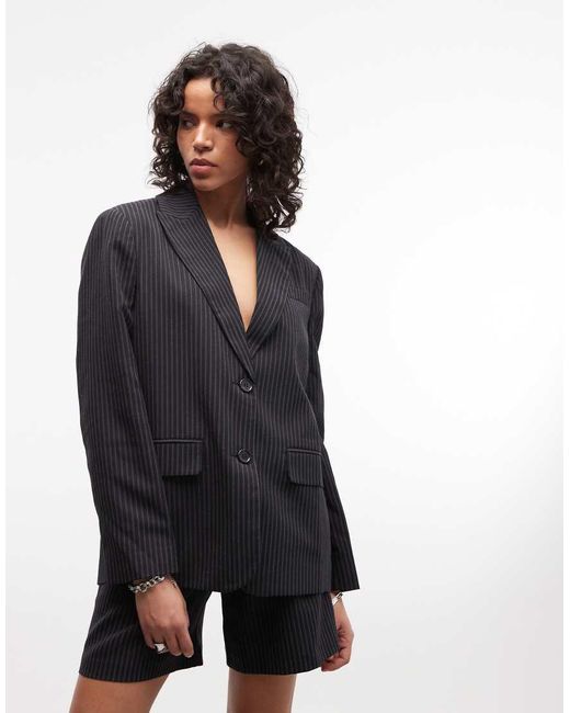 Collusion Gray Oversized Blazer