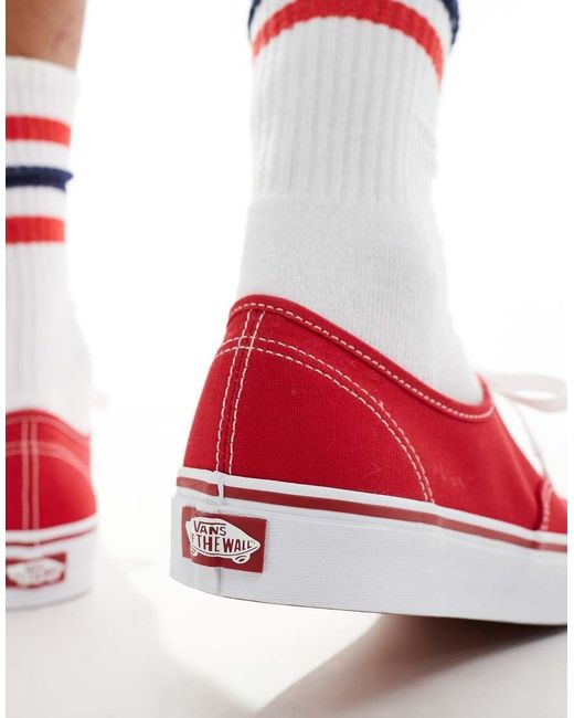 Vans White Authentic Trainers for men