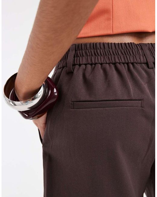 Object Multicolor Stretch Tailored Shorts
