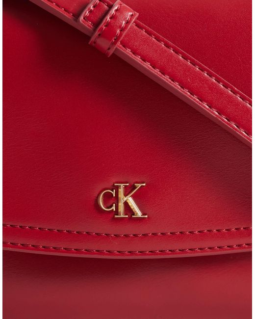 Calvin Klein Red Camera Bag
