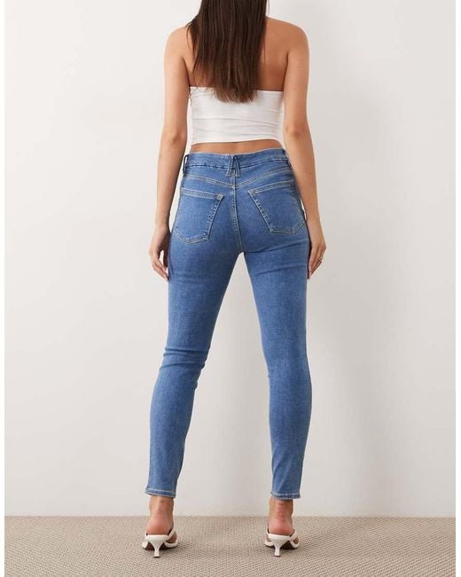 GOOD AMERICAN Blue Always Fits Good Legs Skinny Jeans