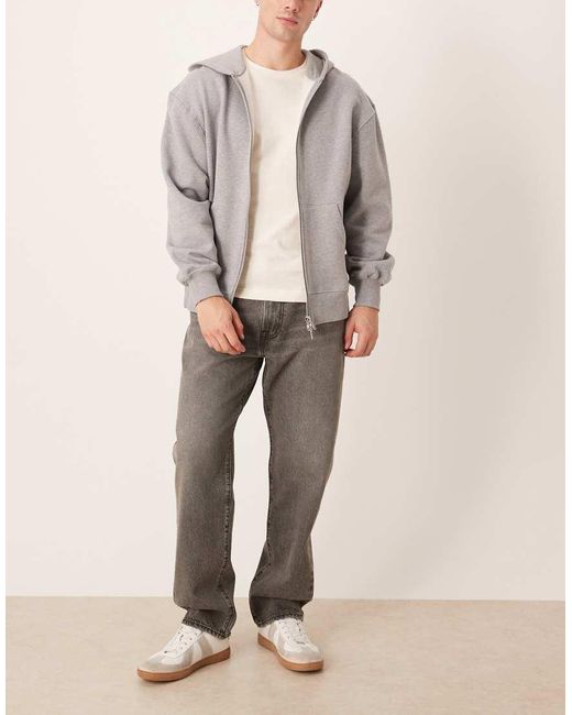 Abercrombie & Fitch Natural Loose 5 Pocket Jeans for men