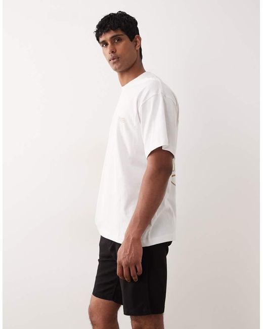 Jack & Jones White 2 Pack Chino Shorts for men