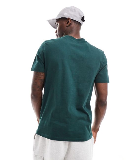 ASOS Green T-shirt With Crew Neck for men