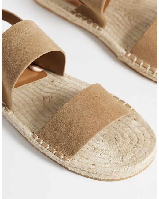 Mango White Real Suede Sandals for men