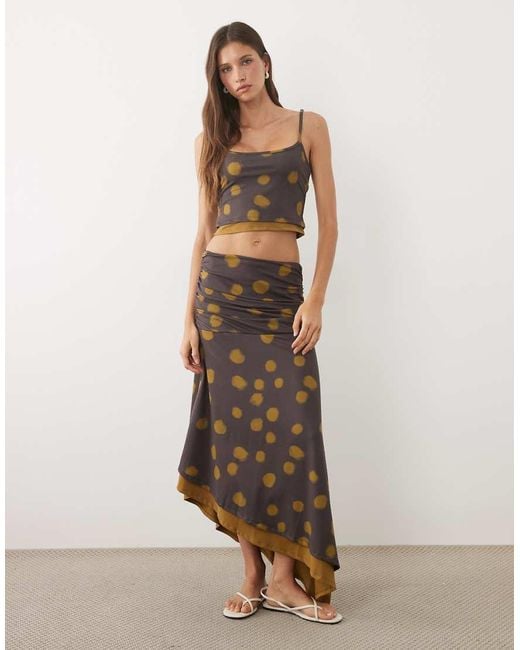 ASOS Multicolor Double Layer Co-Ord Cami Top
