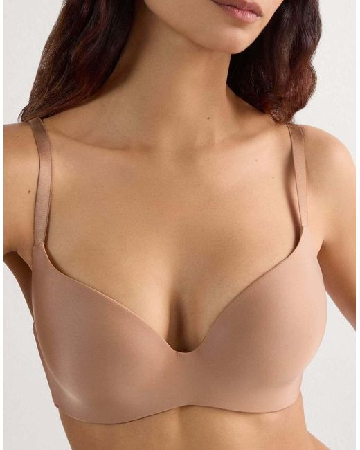 Intimissimi Brown Adele Ultralight Microfibre Triangle Bra