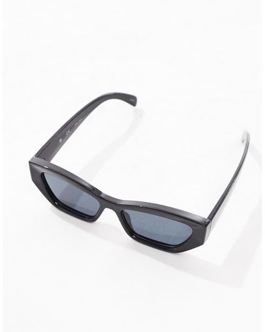 Occhiali Da Sole Cat-Eye Angolari Neri di Vero Moda in Brown