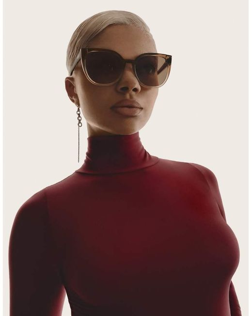 Quay Red Quay Staycation Cat Eye Sunglasses