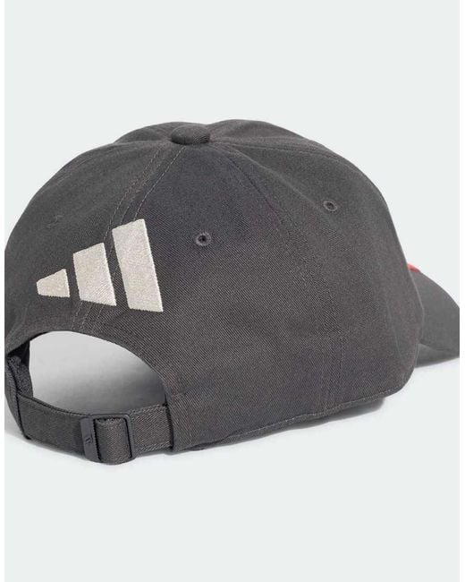 Adidas Originals Gray Audi Revolut F1 Team Dna 3 Stripes Cap