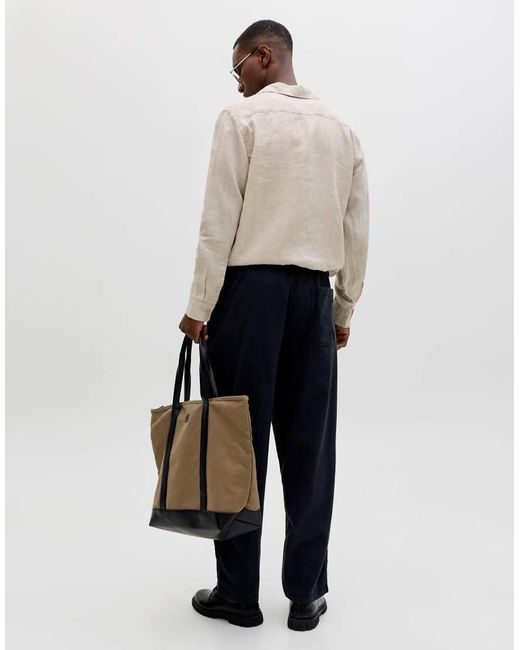 Jack & Jones Overhemd in het Natural voor heren