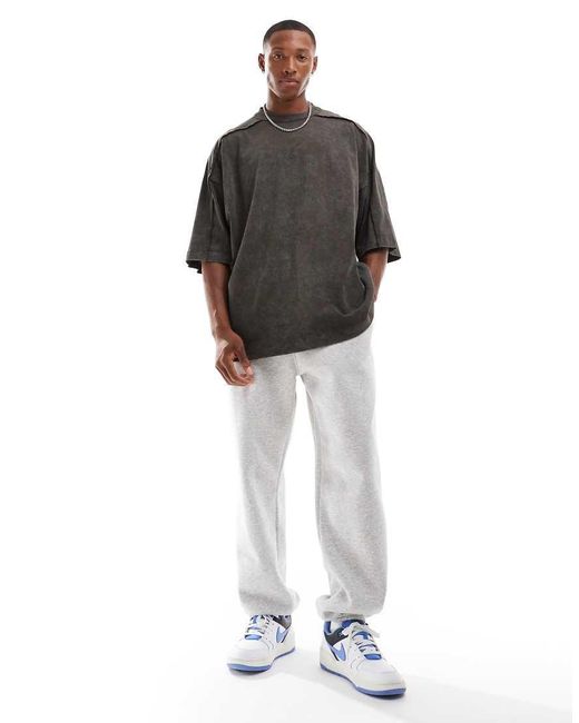 ASOS Black Extreme Oversized T-Shirt for men