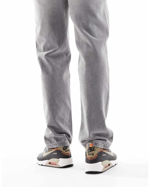Nike Gray Air Max 90 Drift Trainers for men