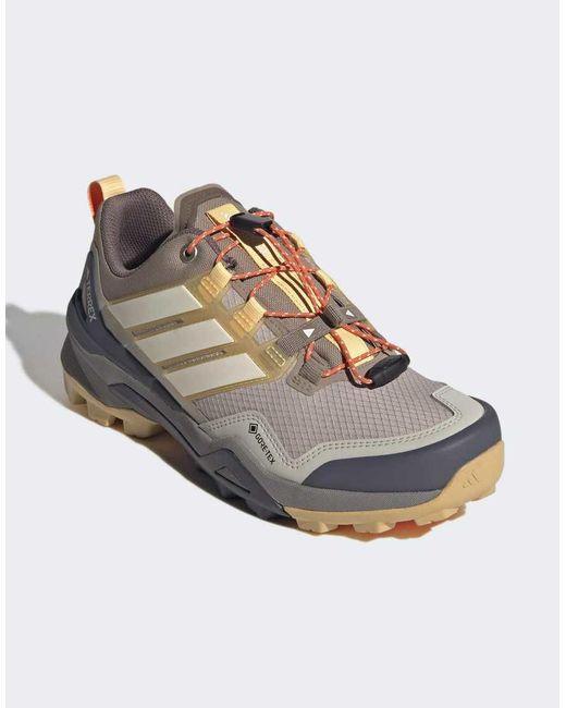 Adidas Originals White Terrex Skychaser Gore-Tex Hiking Shoes