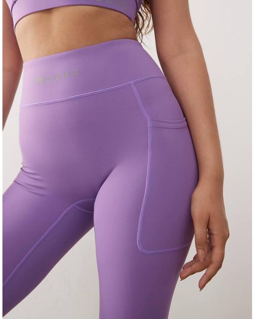 OOSC Purple Infinite High Waisted Leggings