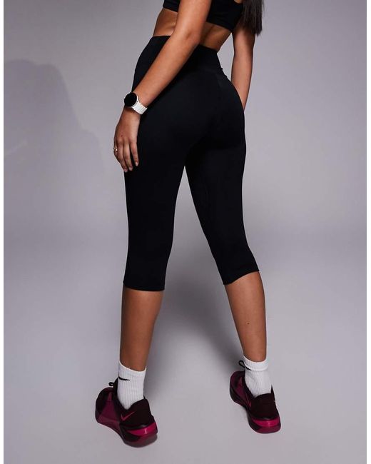 Nike Blue One Dri-Fit Capri Trouser